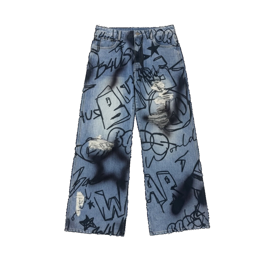 B4 Graffiti Denim